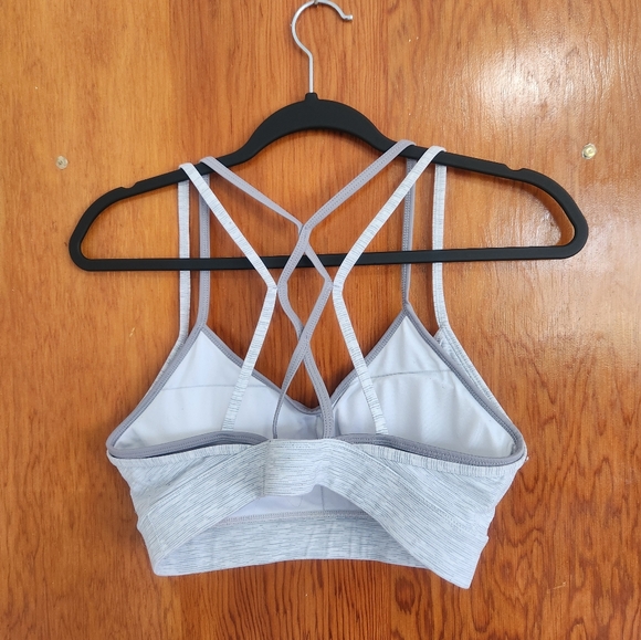 White Sports Bra - Picture 2 of 2